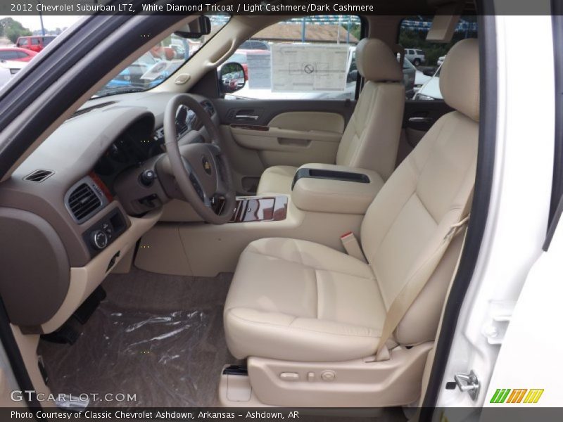 Front Seat of 2012 Suburban LTZ