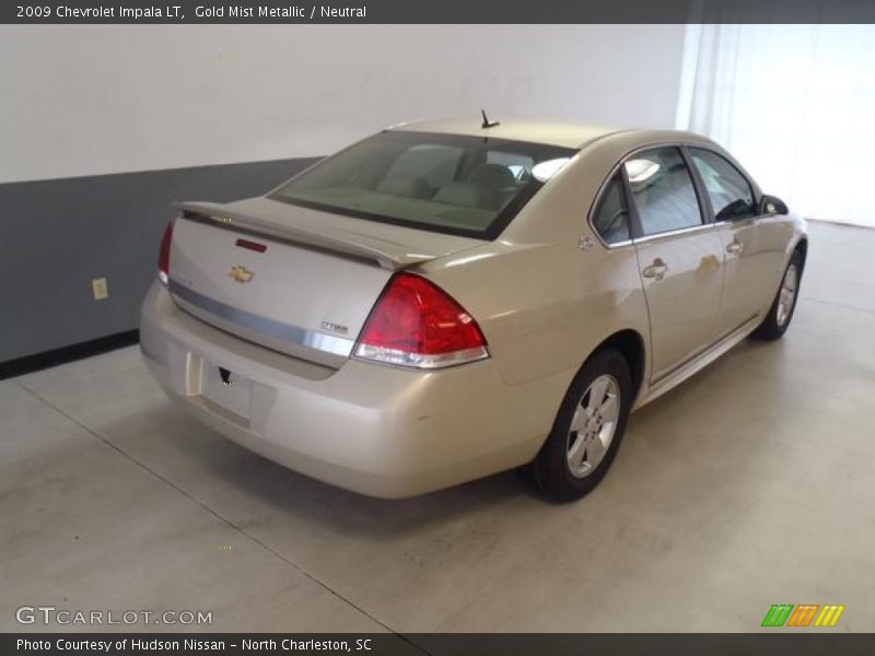 Gold Mist Metallic / Neutral 2009 Chevrolet Impala LT