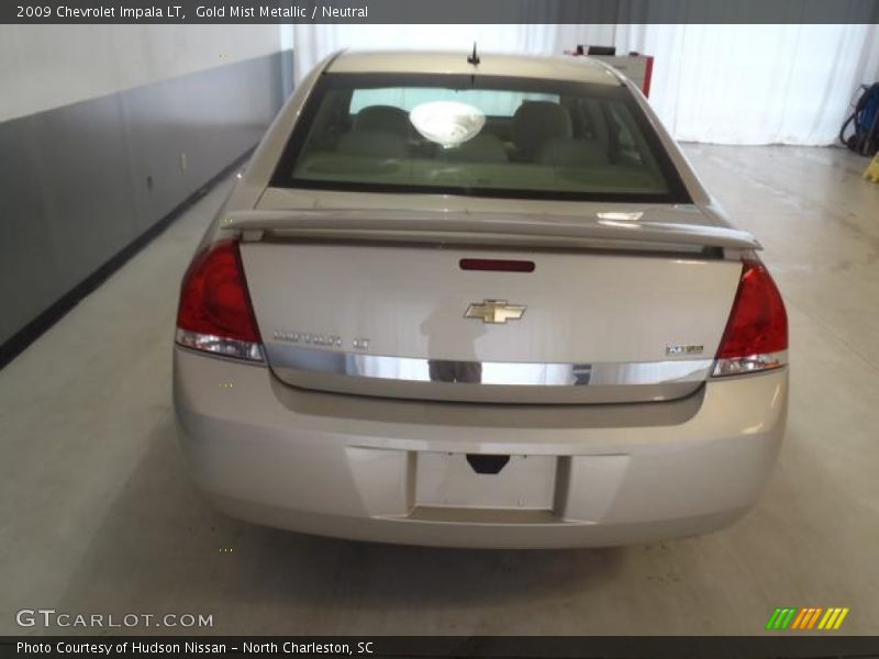 Gold Mist Metallic / Neutral 2009 Chevrolet Impala LT
