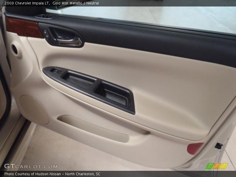 Gold Mist Metallic / Neutral 2009 Chevrolet Impala LT