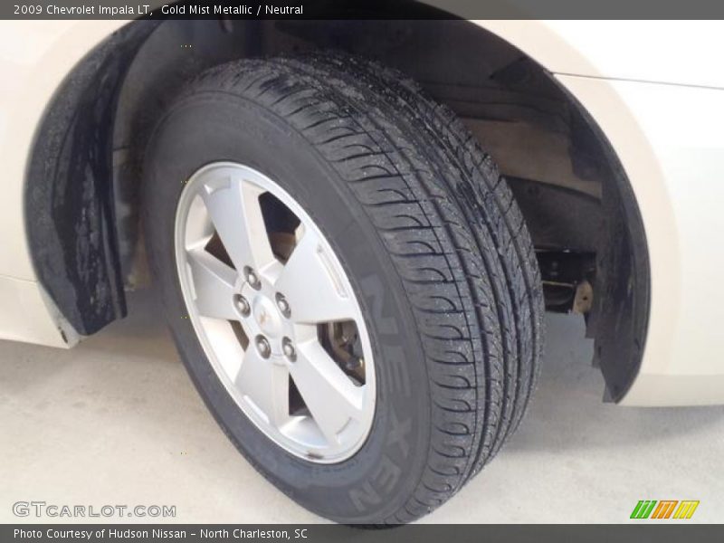 Gold Mist Metallic / Neutral 2009 Chevrolet Impala LT