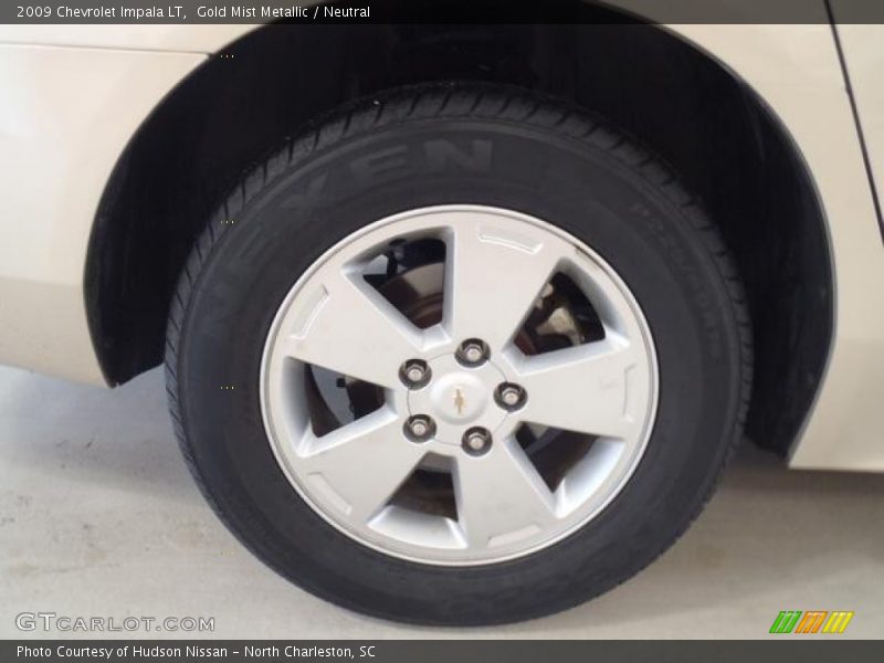 Gold Mist Metallic / Neutral 2009 Chevrolet Impala LT