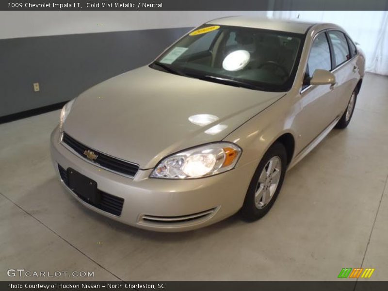 Gold Mist Metallic / Neutral 2009 Chevrolet Impala LT