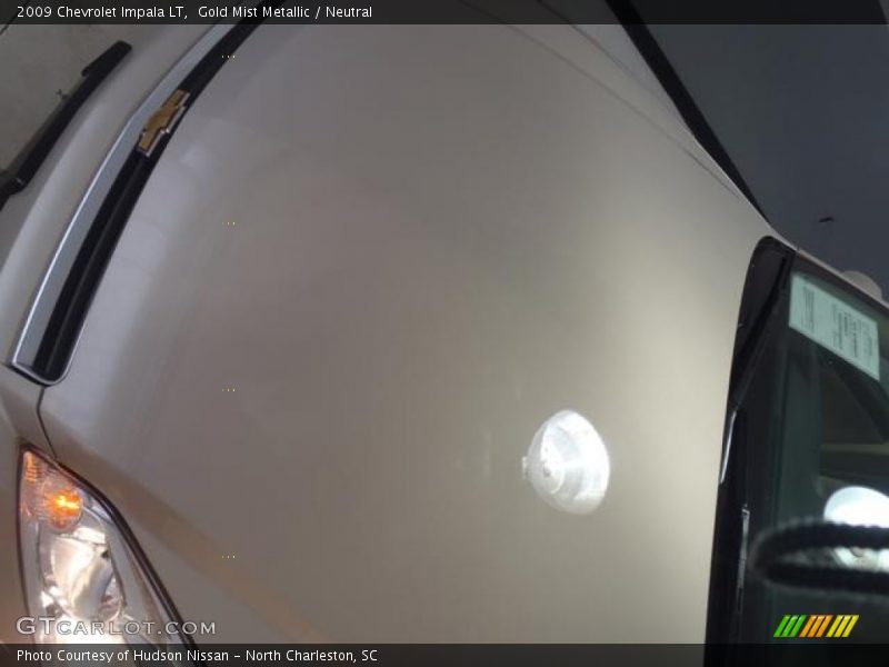 Gold Mist Metallic / Neutral 2009 Chevrolet Impala LT