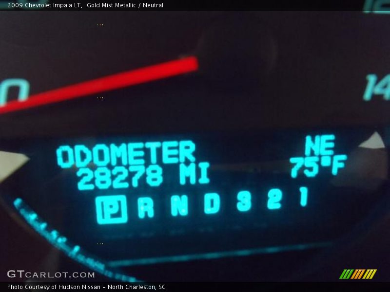 Gold Mist Metallic / Neutral 2009 Chevrolet Impala LT