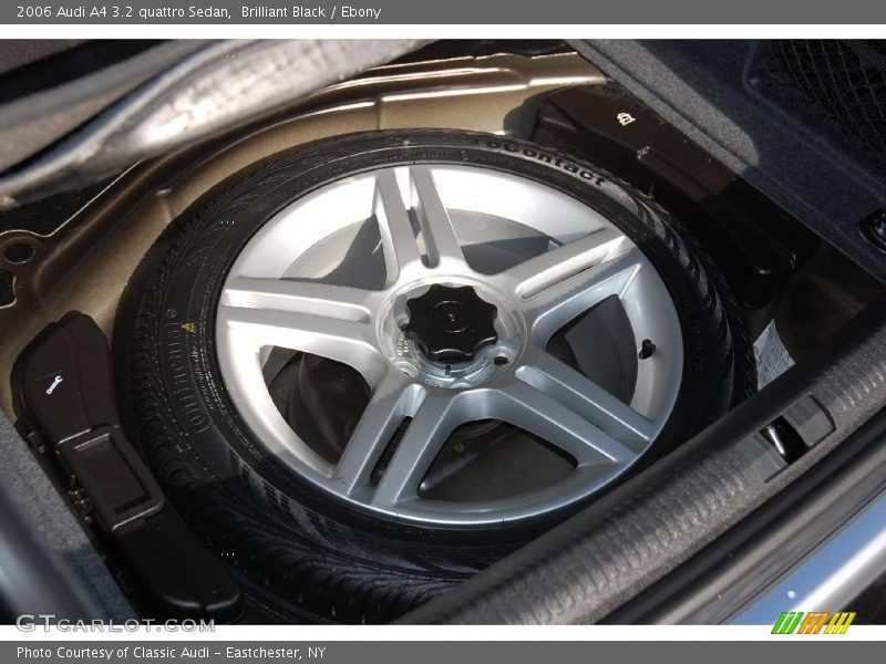 Brilliant Black / Ebony 2006 Audi A4 3.2 quattro Sedan