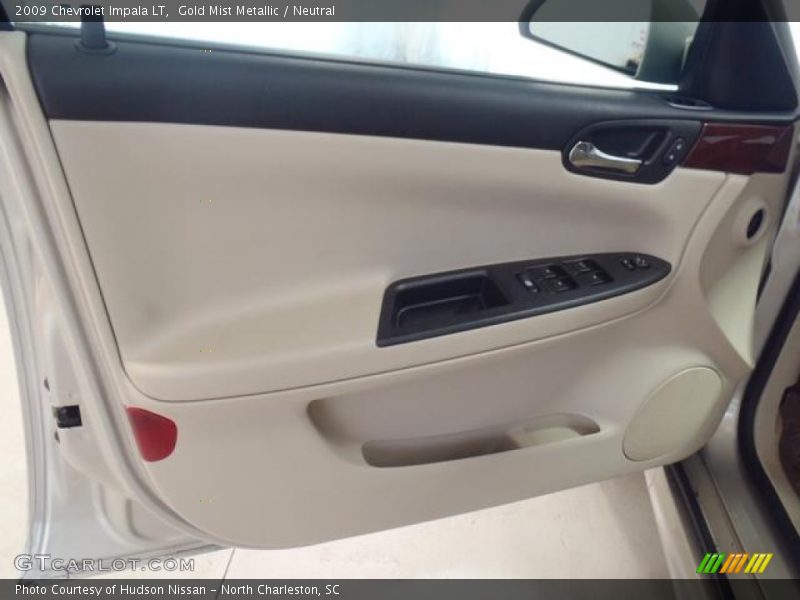Gold Mist Metallic / Neutral 2009 Chevrolet Impala LT