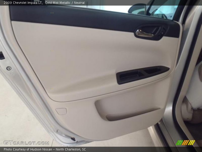 Gold Mist Metallic / Neutral 2009 Chevrolet Impala LT