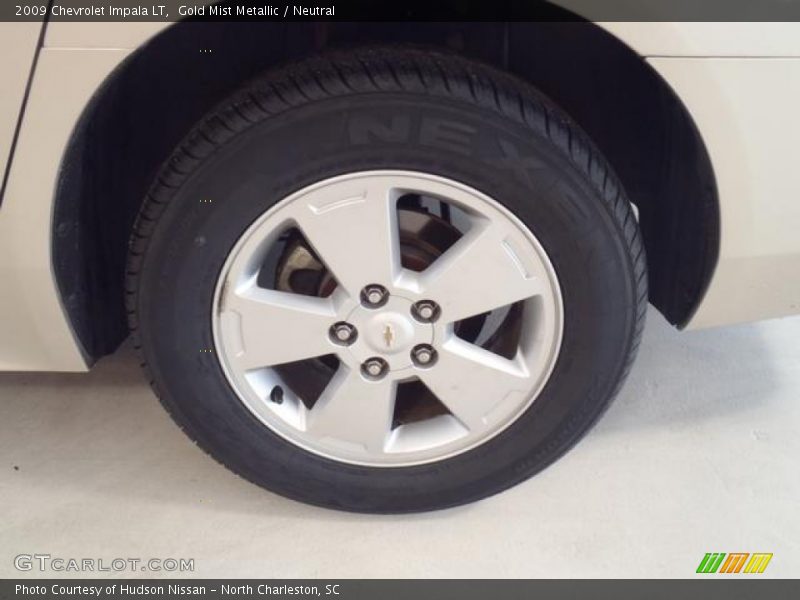 Gold Mist Metallic / Neutral 2009 Chevrolet Impala LT