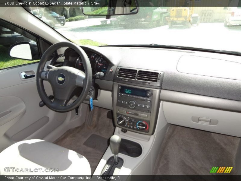 Slate Metallic / Gray 2008 Chevrolet Cobalt LS Sedan
