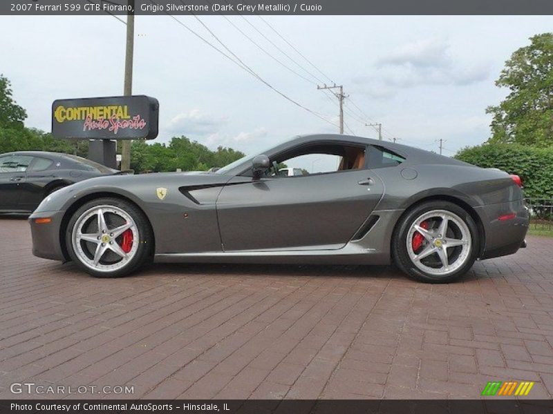  2007 599 GTB Fiorano  Grigio Silverstone (Dark Grey Metallic)