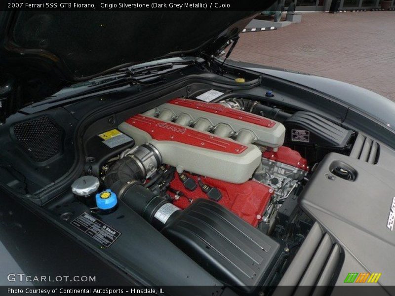  2007 599 GTB Fiorano  Engine - 6.0 Liter DOHC 48-Valve VVT V12
