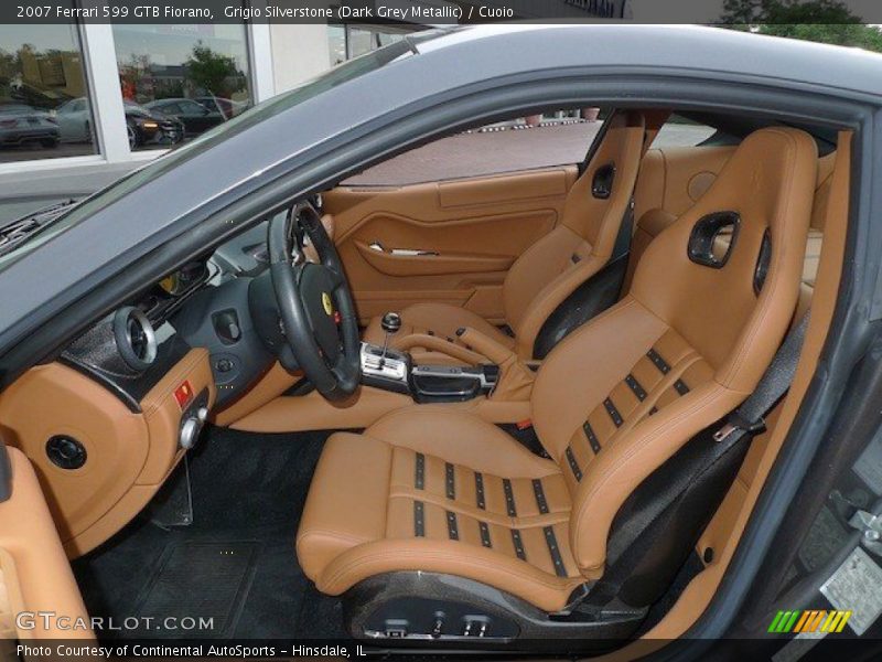 Front Seat of 2007 599 GTB Fiorano 