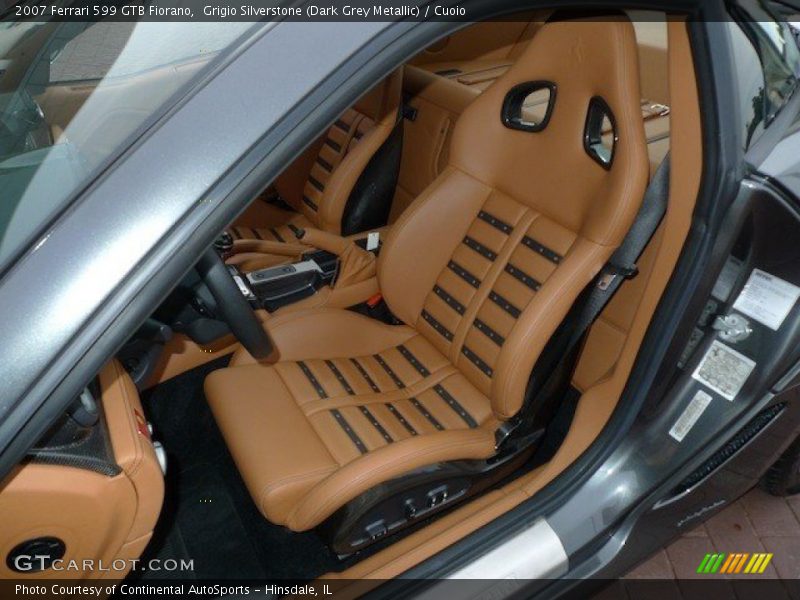 Front Seat of 2007 599 GTB Fiorano 