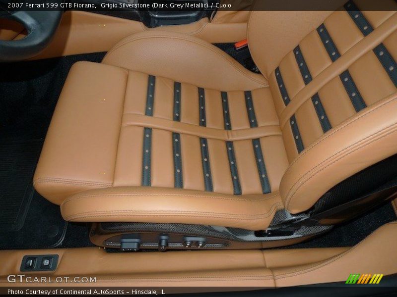 Front Seat of 2007 599 GTB Fiorano 