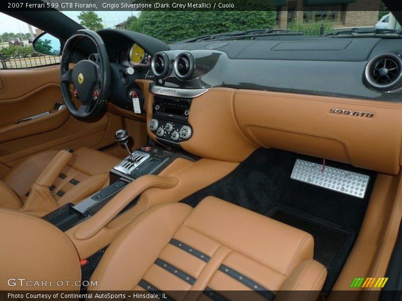 Dashboard of 2007 599 GTB Fiorano 