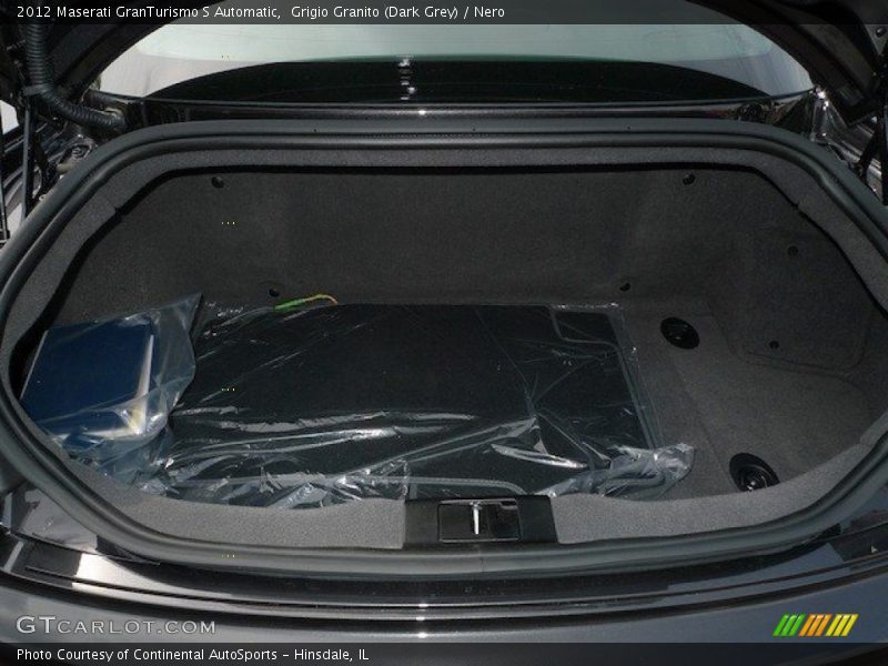  2012 GranTurismo S Automatic Trunk