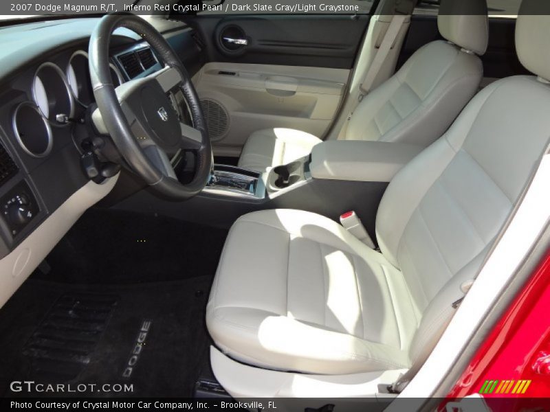 Inferno Red Crystal Pearl / Dark Slate Gray/Light Graystone 2007 Dodge Magnum R/T