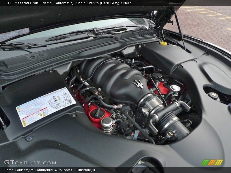  2012 GranTurismo S Automatic Engine - 4.7 Liter DOHC 32-Valve VVT V8