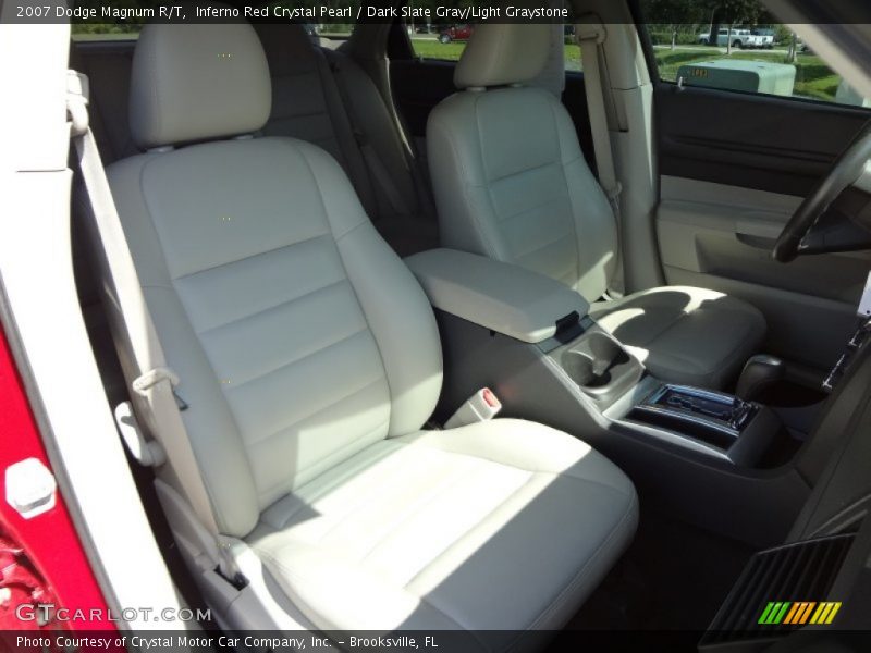 Inferno Red Crystal Pearl / Dark Slate Gray/Light Graystone 2007 Dodge Magnum R/T