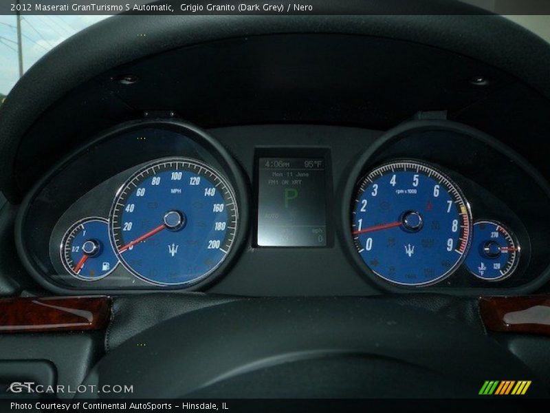  2012 GranTurismo S Automatic S Automatic Gauges