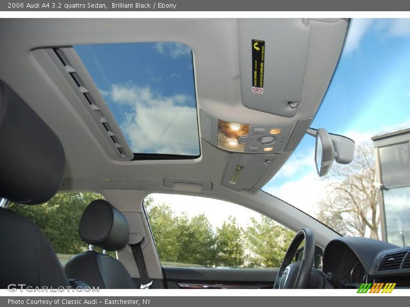 Brilliant Black / Ebony 2006 Audi A4 3.2 quattro Sedan