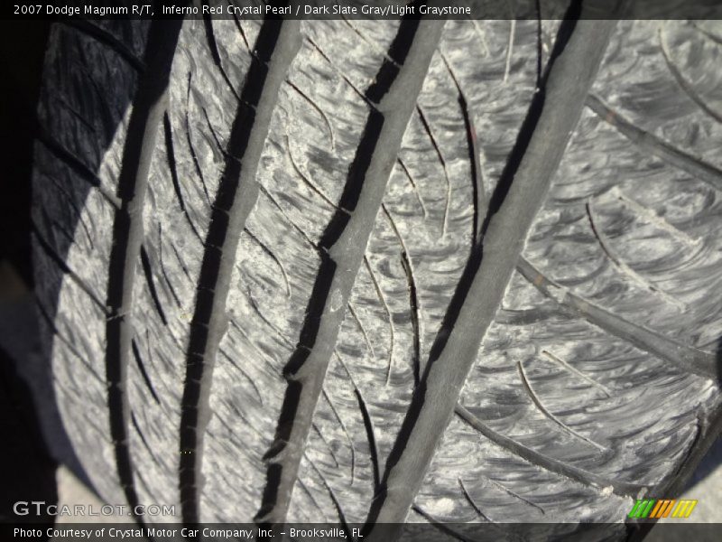 Inferno Red Crystal Pearl / Dark Slate Gray/Light Graystone 2007 Dodge Magnum R/T