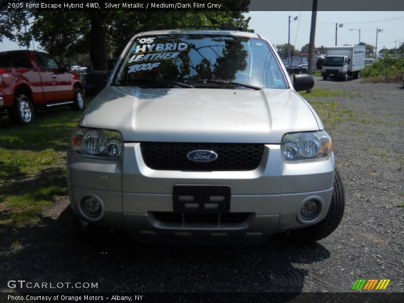 Silver Metallic / Medium/Dark Flint Grey 2005 Ford Escape Hybrid 4WD