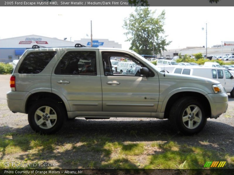 Silver Metallic / Medium/Dark Flint Grey 2005 Ford Escape Hybrid 4WD