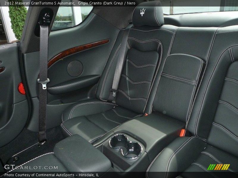 Rear Seat of 2012 GranTurismo S Automatic