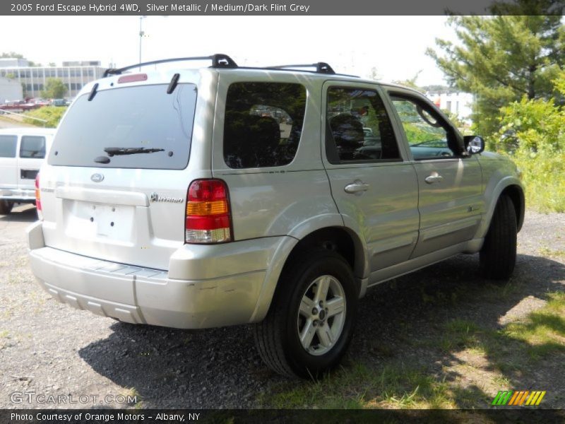 Silver Metallic / Medium/Dark Flint Grey 2005 Ford Escape Hybrid 4WD