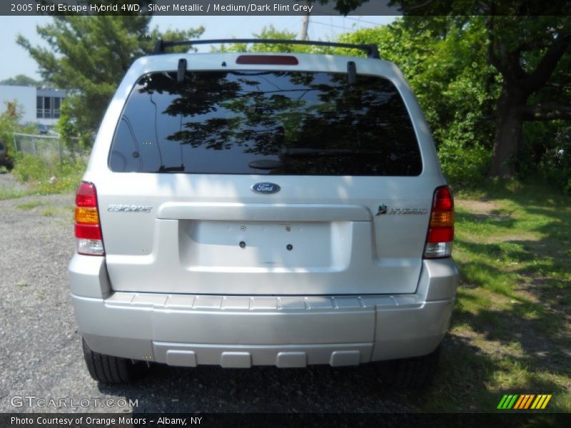 Silver Metallic / Medium/Dark Flint Grey 2005 Ford Escape Hybrid 4WD