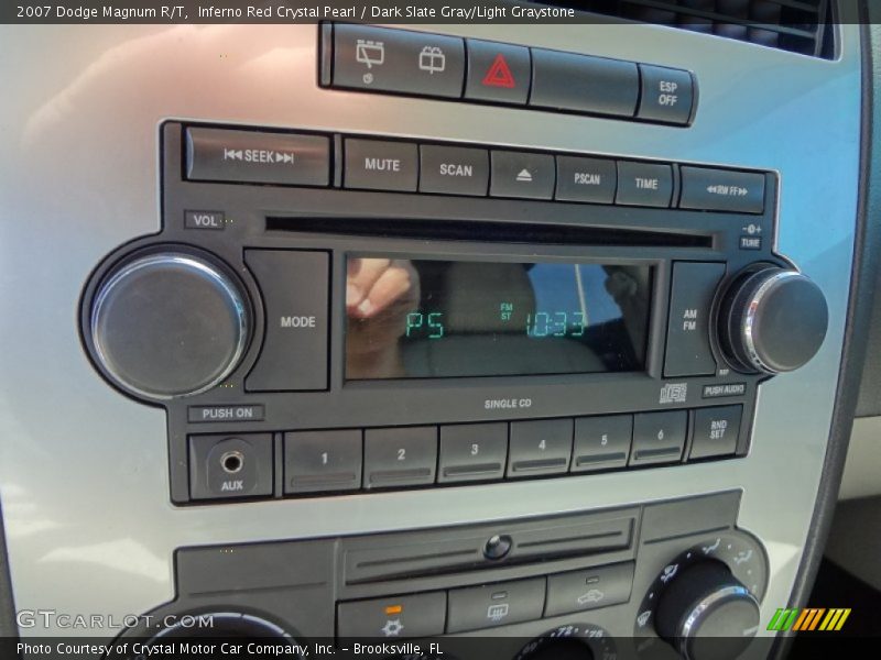 Inferno Red Crystal Pearl / Dark Slate Gray/Light Graystone 2007 Dodge Magnum R/T