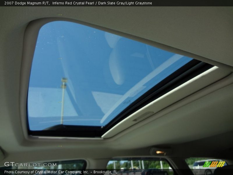 Inferno Red Crystal Pearl / Dark Slate Gray/Light Graystone 2007 Dodge Magnum R/T