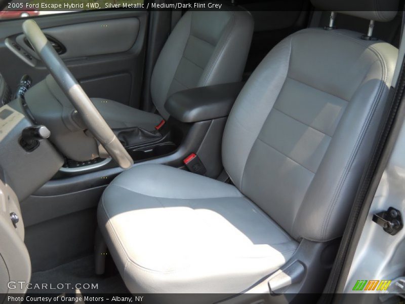 Silver Metallic / Medium/Dark Flint Grey 2005 Ford Escape Hybrid 4WD