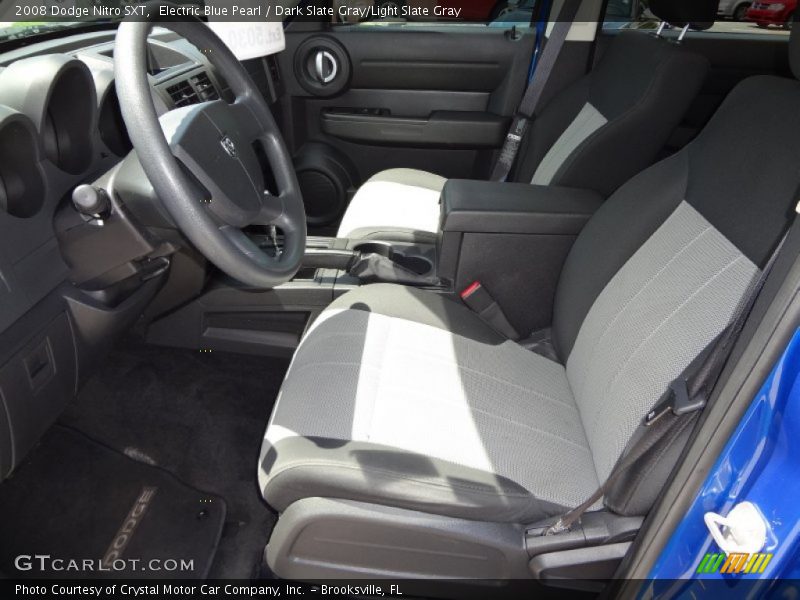 Electric Blue Pearl / Dark Slate Gray/Light Slate Gray 2008 Dodge Nitro SXT