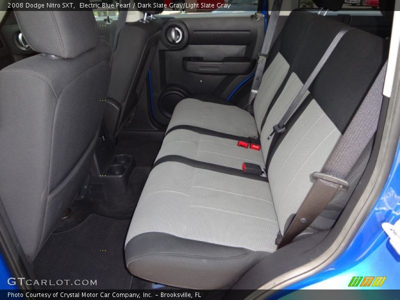 Electric Blue Pearl / Dark Slate Gray/Light Slate Gray 2008 Dodge Nitro SXT