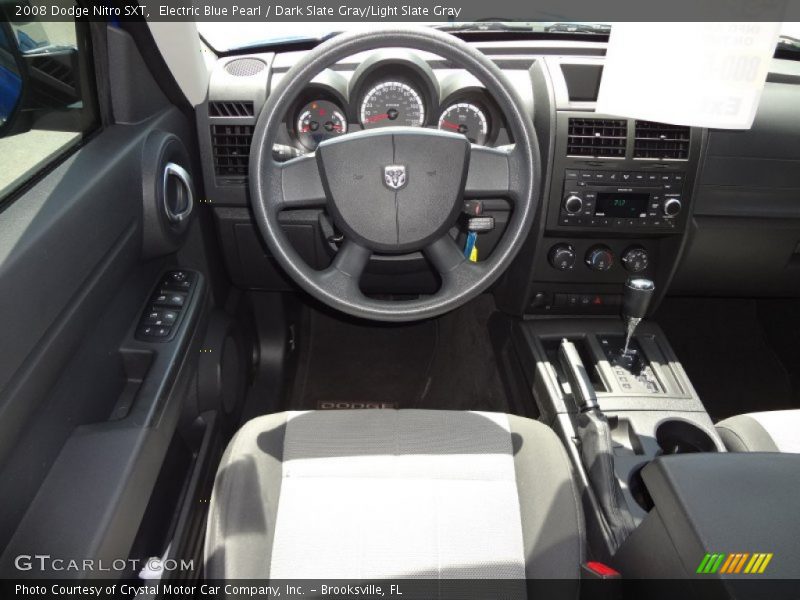 Electric Blue Pearl / Dark Slate Gray/Light Slate Gray 2008 Dodge Nitro SXT