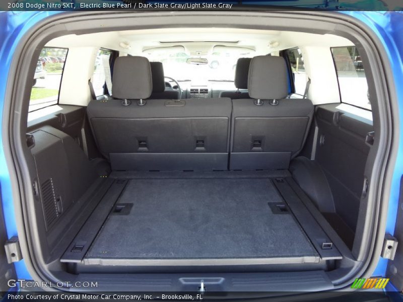 Electric Blue Pearl / Dark Slate Gray/Light Slate Gray 2008 Dodge Nitro SXT