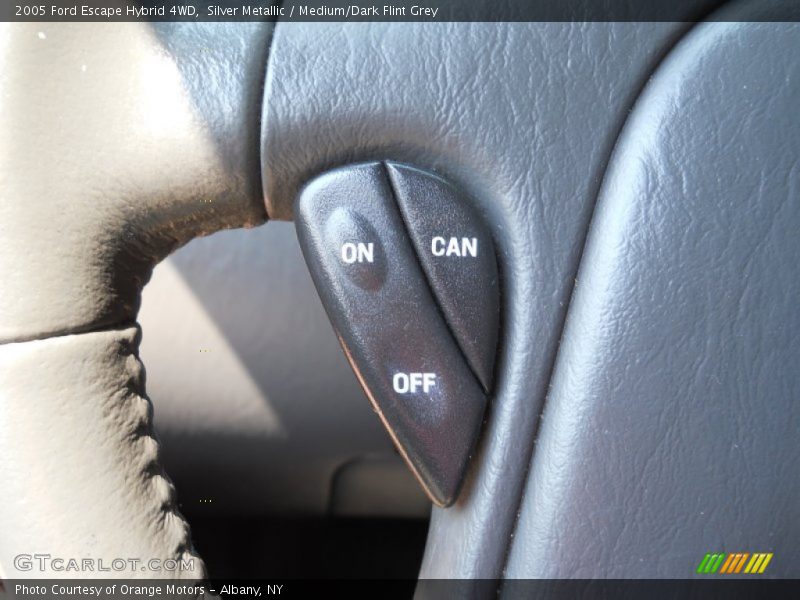 Silver Metallic / Medium/Dark Flint Grey 2005 Ford Escape Hybrid 4WD
