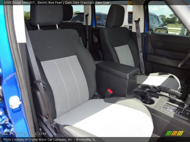 Electric Blue Pearl / Dark Slate Gray/Light Slate Gray 2008 Dodge Nitro SXT