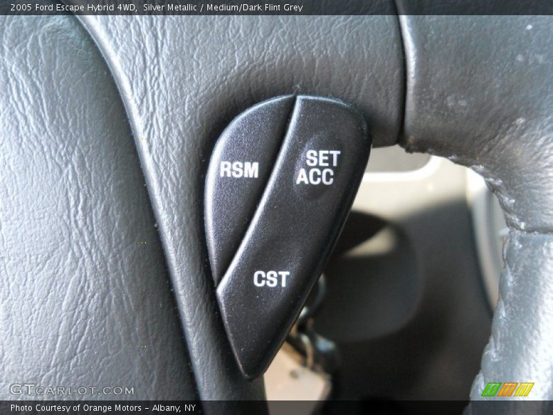 Silver Metallic / Medium/Dark Flint Grey 2005 Ford Escape Hybrid 4WD