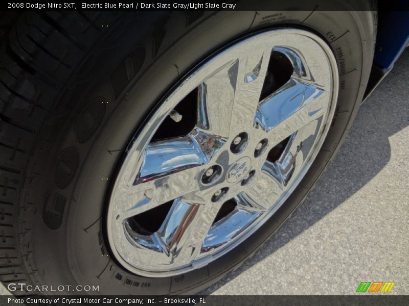 Electric Blue Pearl / Dark Slate Gray/Light Slate Gray 2008 Dodge Nitro SXT