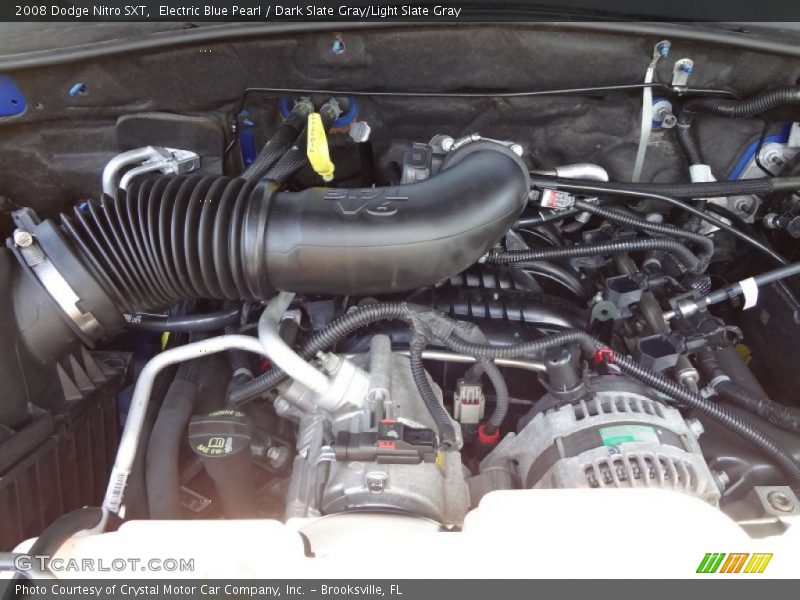 Electric Blue Pearl / Dark Slate Gray/Light Slate Gray 2008 Dodge Nitro SXT
