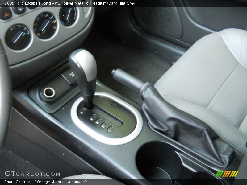 Silver Metallic / Medium/Dark Flint Grey 2005 Ford Escape Hybrid 4WD