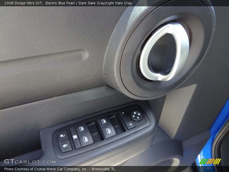 Electric Blue Pearl / Dark Slate Gray/Light Slate Gray 2008 Dodge Nitro SXT