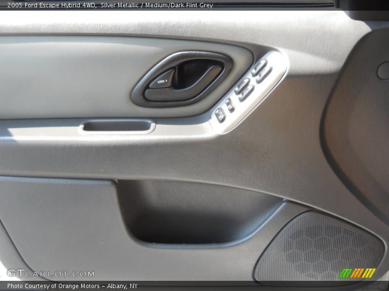 Silver Metallic / Medium/Dark Flint Grey 2005 Ford Escape Hybrid 4WD