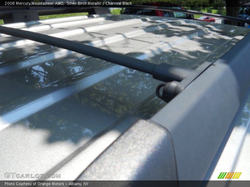 Silver Birch Metallic / Charcoal Black 2008 Mercury Mountaineer AWD