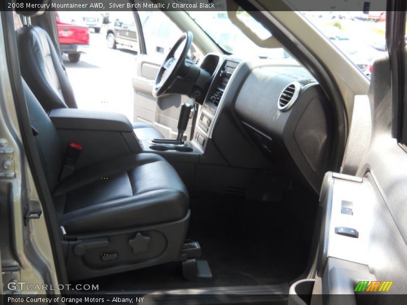 Silver Birch Metallic / Charcoal Black 2008 Mercury Mountaineer AWD
