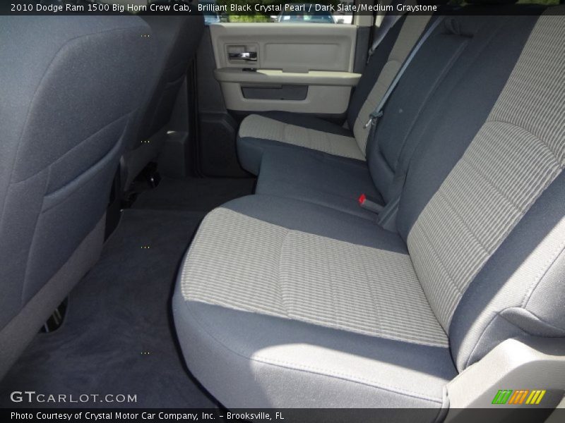 Brilliant Black Crystal Pearl / Dark Slate/Medium Graystone 2010 Dodge Ram 1500 Big Horn Crew Cab